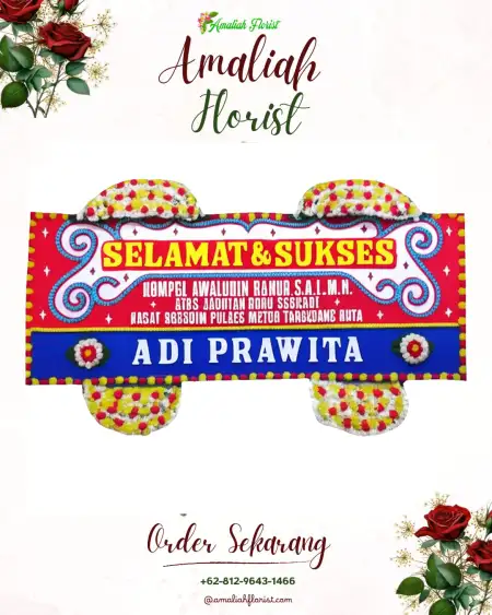 Papan Bunga Ucapan Selamat Sabandar